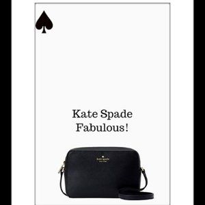 Kate Spade Harper Crossbody - Black